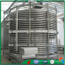 China Meat Sea Food Spiral Industrial Freezer